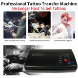 ABS Tattoo Transfer Copier Printer Machine Thermal Stencil Paper Body Art Maker - Rear View
