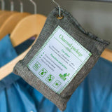 30PCS Air Purifying Bags Activated Bamboo Charcoal Freshener for Car Home Shoes 200g - Side View