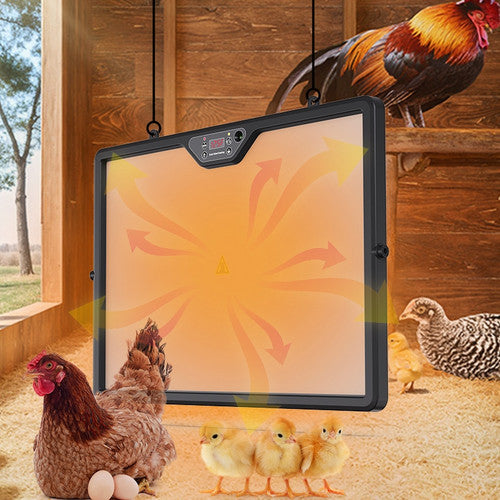 Adjustable Dual-Sided Heating Chicken Brooder Coop Heater Duck Poultry Warmer
