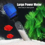 Aquarium cleaner 20W 1000L/H &15W/ 66LED RGBW aluminum shell bracket light 40CM/28-button control