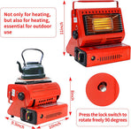 Portable Butane Gas Heater Cooker Camping Tent Outdoor Hiking Camper Survival AU