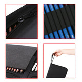 72pcs Professional Drawing Artist Kit Set Pencils and Sketch Charcoal Art Tools - Close-Up Angle