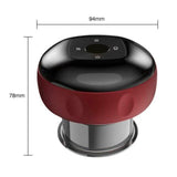 12 levels Electric Cupping Therapy Smart Scraping Massager Red Light Heating Body Slimming Red - 45-Degree Angle