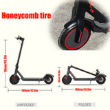 Electric Scooter 350W 10/20/35KM/H Portable  Off Road Scooter Foldable Bike - Front View