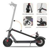 Electric Scooter 350W 10/20/35KM/H Portable  Off Road Scooter Foldable Bike - Top-Down View