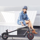 Electric Scooter 350W 10/20/35KM/H Portable  Off Road Scooter Foldable Bike - 45-Degree Angle