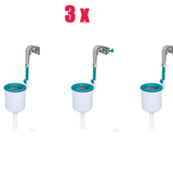 3PCS Bestway Surface Skimmer for Quick-Up Fast Set Frame Pool Paddling Pool Clean - Low Angle