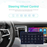 7 inch Car Radio 2 DIN GPS FM RDS WIFI w/ Rear Camera For Android IOS CarPlay AU - Low Angle