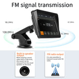 7inch PortableWireless Apple CarPlay Android Auto Touch Screen Car Radio Stereo AU - Top-Down View