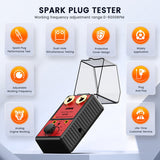 Ancel 12V Car Spark Plug Tester Auto Ignition System Tester Diagnostic Test Tool - Side View