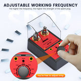 Ancel 12V Car Spark Plug Tester Auto Ignition System Tester Diagnostic Test Tool - 45-Degree Angle