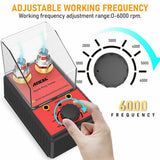 Ancel 12V Car Spark Plug Tester Auto Ignition System Tester Diagnostic Test Tool - Rear View