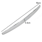 Chrome ABS Car Front Line Bonnet Hood Trim for ISUZU D-Max Dmax MU-X 2012-2016, image 4