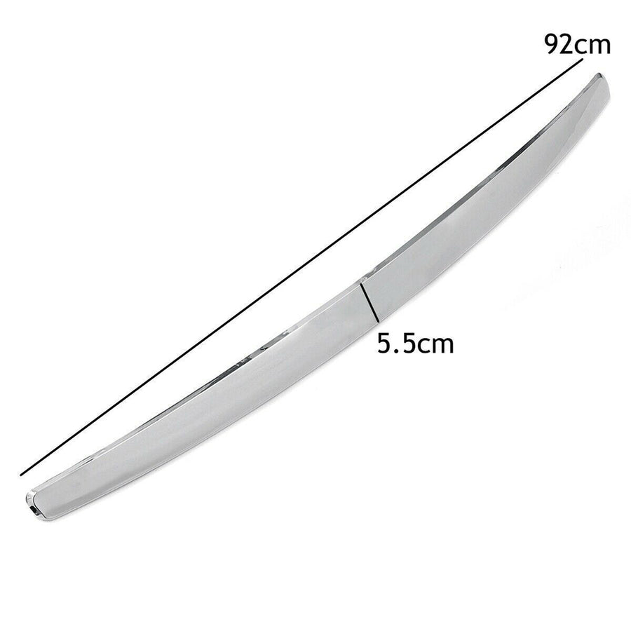 Chrome ABS Car Front Line Bonnet Hood Trim for ISUZU D-Max Dmax MU-X 2012-2016, image 4
