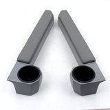 New Armrest Cup Holder Magnet Door For Land Cruiser 70 76 79 Series Hj75 Hzj75 - Front View