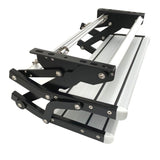 Aluminium Double Caravan Step Pull Out Folding Steps For Road RV Camper Trailer - 45-Degree Angle