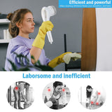 5 In 1 Handheld Electric Cleaning Brush Power Scrubber Cordless USB Rechargeable - Top-Down View