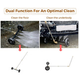 High Pressure Water Spray Broom Car Chassis Undercarriage Cleaner Washer 4000PSI - 45-Degree Angle