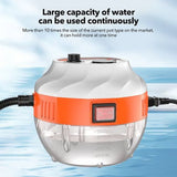 4000W Steam Cleaner Brush High Temperature Pressure Clean Steam Mechine AU Plug orange - Front View