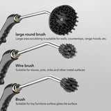 4000W Steam Cleaner Brush High Temperature Pressure Clean Steam Mechine AU Plug orange - Close-Up Angle