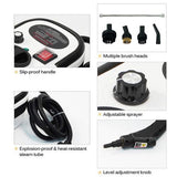 Steam Cleaner 3200W Portable Handheld High Pressure Steamer for Car Home Kitchen - Side View