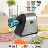 Electric Grater Vegetable Food Rotary Drum Grater Chopper Slicer - Side View