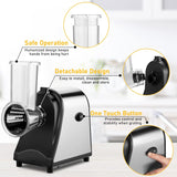 Electric Grater Vegetable Food Rotary Drum Grater Chopper Slicer - Rear View