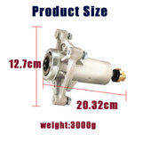 2PCS Spindle Assembly for Lawn Mower Husqvarna Poulans Pro Part No 532187292 - Front View