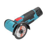 800W Mini Cordless Brushless Angle Grinder Cutting Tool W/ 2x Battery & Charger - Extra Image