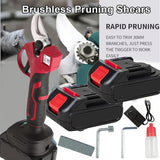 30mm Electric Pruning Shears Cordless Brushless Secateur For Makita 18V Battery