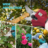 30mm Electric Pruning Shears Cordless Brushless Secateur For Makita 18V Battery - 45-Degree Angle