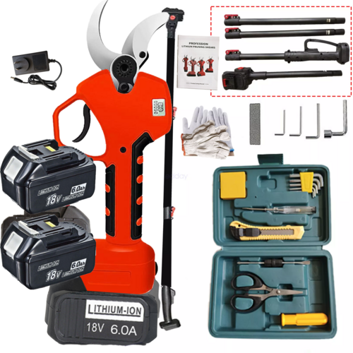 5500W Cordless Brushless Pole Telescopic Pruning Shear Secateur Battery Makita