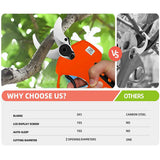 5500W Cordless Brushless Pole Telescopic Pruning Shear Secateur Battery Makita - Rear View