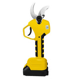 Cordless Brushless 4 Pole Pruning Shear Secateur Bush Cutter yellow - Front View