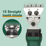 690W Electric Sheep Shears 2400R/Min 6 Speed Grooming Kit with 8 Grids Heat AU - Extra Image