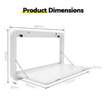 Caravan Table Folding Picnic Camping Motorhome Outdoor Tables Locked 800x450mm, Foldable