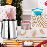 DIY Candle Making Kit 1KG Wax Bean Electric Wax Melter Pouring Pot Thermometer - Close-Up Angle