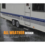 200KG Heavy Duty Caravan Step Folding Pull Out Portable RV Camper Trailer Tools - 45-Degree Angle