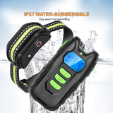 Rechargeable Anti-Bark Training Collar for Dogs with Remote Control and Waterproof Design - 45-Degree Angle