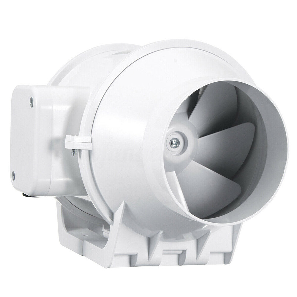 8 Inch Extractor Fan+Remote Duct Hydroponic Air Circulation Exhaust Vent