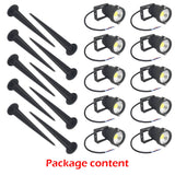 10PCS LED Spotlights Landscape Warm light Lamp Waterproof Outdoor Garden Yard 12V - Extra Image