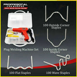 Plastic Welder Garage Tool Hot Staple Staplers Bumper Repair Welding Machine Kit - Front View