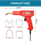 Plastic Welder Garage Tool Hot Staple Staplers Bumper Repair Welding Machine Kit - Close-Up Angle