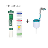 7 in 1 PH Meter Water Quality Monitor Tester Pen and one Bestway Surface Skimmer - Low Angle
