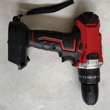 Cordless Drill w/2 Battery Heavy Duty Impact Driver Kit Brushless Hammer Set - Side View