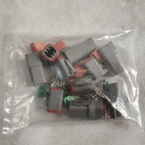 5 Set Deutsch DT 6 Way Pin Male/Female Kit Electrical Connector Plug Waterproof - Rear View