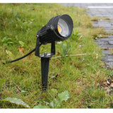 10X 12V LED waterproof Outdoor Garden Spotlights landscape light Lamp Yard Flood - Close-Up Angle