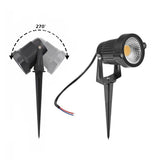 10PCS 12V LED Waterproof Outdoor Garden Spotlights Landscape Light Flood Lights - Close-Up Angle