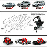Inflatable Car Back Seat Mattress Portable Camping Travel Air Bed - Side View