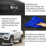 Inflatable Car Back Seat Mattress Portable Camping Travel Air Bed - Rear View
